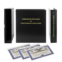 Organize and protect your company records with this complete Business Formation Kit, designed for LLCs, Corporations, and Non-Profit organizations. Each kit includes a premium 3-ring binder with matching slipcase, professionally printed Operating Agreemen