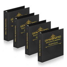 Designed for families, attorneys, financial advisors, and estate planning professionals, this premium binder provides an organized home for wills, trusts, powers of attorney, healthcare directives, insurance policies, financial records, funeral arrangemen