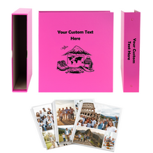 Create a timeless keepsake with this Personalized Pink Photo Album, designed to beautifully store and protect your most meaningful moments. Featuring a customizable name on the cover, this album transforms your photos into a personal memory book you’ll ch