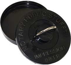 Darken raised notary seal impressions with this professional inker. Perfect for clear photocopying, scanning, and enhancing embossed notary seals.